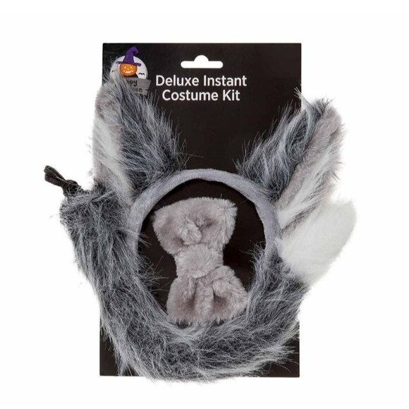 Deluxe Instant Costume Kit Wolfe Dog Drama Prop Holiday Party Dress Up Animal - Picture 3 of 9